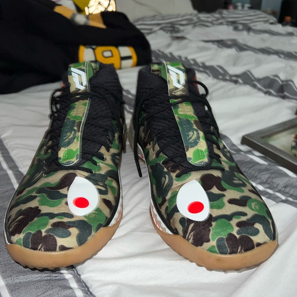 Bape x Adidas Dame 4